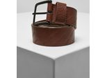 Urban Classics TB3268 | Cintura Con Logo In Rilievo Da S/M A L/Xl - Colore: Marrone Cognac - Taglia: L/Xl