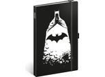 Taccuino Foderato Con Elastico Ca. A5 - Taccuino Per Ragazzi, Adolescenti, Bambini, Uomini - Quaderno Per Scuola E Ufficio (Batman)