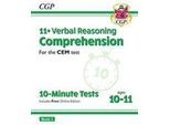 11+ Cem 10-Minute Tests: Comprensione - Età 10-11 Libro 1 (Con Edizione Online)