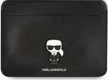 Karl Lagerfeld Manica Klcs14Pisfbk14 Czarny/Nero Saffiano Ikonik Karl