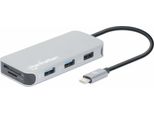 Manhattan 130615 Manhattan Docking Station USB-C 8-In-1 Hdmi RJ45 3Xusb-A