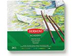 Derwent 2301942 Derwent Academy Watercolour Aquarellstifte Farbsortiert, 24 St.