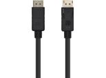 Aisens - A149-0389 - Displayport V1.4 8K@60HZ, Cavo DP/M-DP/M, Schwarz, 0,8M