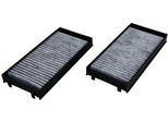 Denckermann M110494K Filtro Abitacolo Filtro Antipolline Per Bmw X5 (E70) Carbone Attivo