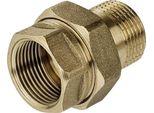 Perfexim Nipplo Doppio Diritto In Ottone Con Testa Sferica Da 1/2 (07-147-0150-000)