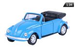 Modello 1:34, Vw Maggiolino Cabrio, Blu (A880VWBCN)