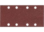 Carta Abrasiva Velcro Makita, 93 X 185 Mm, K240, 10 Pz. 93 X 185 Mm - K240 - 10 Pz. - 8 Fori