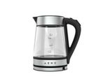 Bollitore Elettrico Aeno EK1S 1,7 L 2200 W Nero, Argento, Trasparente
