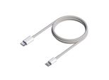 Cavo Usb 2.0 Tipo-C Lightning Aisens A102-0543/ Usb Tipo-C Maschio - Lightning Maschio/ Fino A 2,5W/ 60Mbps/ 50 Cm/ Bianco