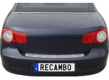 Protezione Paraurti In Acciaio Inox Spazzolato Opaco Per Vw Eos | 2006-2015 | Con Smussatura