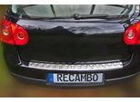 Protezione Paraurti In Acciaio Inox Cromato Per Vw Golf 5 Limo | 2003-2008 | Con Smussatura