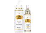 Crema Corpo Illuminante, Vitamina C, Acido Ialuronico, Set 2 In 1