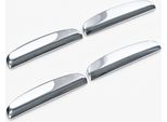 Tappi Maniglia Porta In Acciaio Inox Cromato Per Hyundai Getz | 2002-2010 | 4 Pezzi