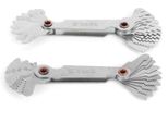 Calibro Per Filettatura, Calibro Per Passo Della Filettatura, Calibro Per Filettatura In Acciaio Inox, Calibro Per Filettatura A 20 Lame, Set Di Calibri Per Passo Della Vite, Strumento Di Misura Del Passo Della Vite