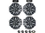 Coprimozzi Tesla Model Y, Misura 19 Pollici, Finitura Grigio Canna Di Fucile O Nero Opaco, Lr Grigio Canna Di Fucile