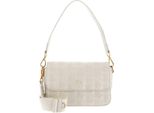 Lacoste Pelle Borsa A Tracolla Borsa A Tracolla Maheki Flap Crossover Bag Bone White Avorio