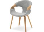 Sedia Da Pranzo Darlenis - Rovere / Grigio