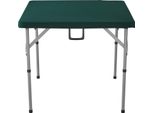 Succebuy Tavolo Da Mahjong, Tavolo Da Gioco Semi Pieghevole Per 4 Giocatori Con Piano Verde Resistente All'usura, Tavolo Da Domino Quadrato Pieghevole Portatile