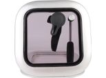 Finestra Del Boccaporto Della Barca 211 X 211 Mm Grigio Finestra Quadrata Scorrevole In Lamelle Per Oblò Con Barra Di Supporto In Acciaio Inox Per Yachets Rv