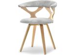 Sedia Di Design Anelis - Rovere / Frassino