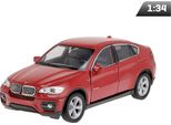 Modello 1:34, Bmw X6, Rosso