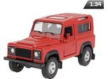 Modello 1:34, Land Rover Defender, Rosso