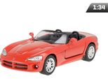 Modello 1:34, Dodge Viper SRT-10 2003, Rosso