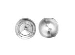 Capsula Caffè In Acciaio Inox Riutilizzabile 70 Ml - Compatibile Nespresso Vertuoline GCA1, Delonghi ENV135/150, Set Di Ricarica