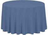 Tovaglia Blu Fresco Tavola Rotonda 320Cm Banchetto Di Nozze