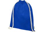 Floso - Borsa Da Ginnastica, Cotone Organico, 5L PF4939 (Taglia Unica) (Blu Royal)