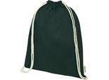Floso - Borsa Da Ginnastica, Cotone Organico, 5L PF4939 (Taglia Unica) (Verde Scuro)