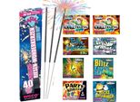 Set Di Fuochi D'artificio Xxl Kuddelmudel 180 Pezzi - Festa E Divertimento Di Capodanno 2026 (Kuddelmuddel)
