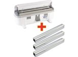 Offerta Speciale Wrapmaster 3000 Dispenser E 3 Rotoli Da 300 M Di Pellicola Trasparente