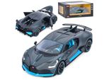 Bugatti Divo 1:24 Rastar - Modello Da Collezione In Metallo Con Porte Apribili E Dettagli Pregiati