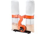 Sistema Di Aspirazione Vevor, 2634,47 M³/H Sistema Di Aspirazione Trucioli Da 2,5 Micron, Sistema Di Raccolta Segatura Da 3,0 Cv Con Due Sacchi Di Raccolta Polveri Da 132,5 L E Due Sacchi Filtro Da 159 L, 2800 Giri/Min, Tessuto Non Tessuto
