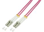 Logilink Professional FP4LC10 Cavo Patch In Fibra Ottica Logilink, Lc Duplex - Lc Duplex, OM4, 10,0 M