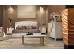 Mobili In Stile Italiano Set 4 Pezzi Letto + 2X Comodino + Cassettiera Camera Da Letto