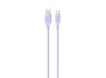 Cavo Usams Usb-C 6A 1,2 M Port Display Ricarica Rapida Serie Lithe Viola/Purple Sj568Usb03 (Us-Sj568)