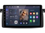 Autoradio Android Da 9 Pollici 6+128 Gb Per Bmw E46 1998-2006 Wireless Carplay Android Auto 4G Wifi Navigazione Gps 8 Core Rds Dsp Dab+ Bluetooth