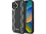 Dkny Custodia Magsafe Con Motivo A Scacchi Per Iphone 16 - Nero