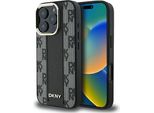 Dkny Custodia Magsafe Con Motivo A Scacchi Per Iphone 16 Pro - Nero