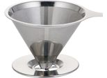 Filtro Per Il Caffè In Acciaio Inox, Filtro Per Il Caffè, Versare Sopra Il Filtro Per Il Caffè
