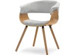 Sedia Da Pranzo Di Design Maite - Rovere / Frassino