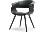 Sedia Da Pranzo Di Design Maite - Nera