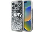 Dkny Dkhcp16Llbnaek Custodia Rigida Per Iphone 16 Pro 6.3 Czarny/Nero Liquid Glitter Arch Logo