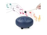 Tamburo A Lingua D'acciaio Da 6 Pollici 8 Toni Tamburo A Pioggia Strumento A Percussione Portatile Con Bacchette Per La Meditazione Yoga Principianti Tamburo A Mano Majors