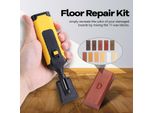 Casa Kit Per La Riparazione Del Laminato Kit Per La Riparazione Dei Pavimenti Kit Multifunzionale Per La Riparazione Dei Pannelli Di Legno Kit Di Strumenti Per La Riparazione Dei Graffi Dei Pavimenti In Legno Con 11 Blocchi Di Cera