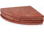 Tappeto Da Gioco 160 Cm Per Bambini, Rotondo, Pieghevole, Velvet Soft Canyon Clay