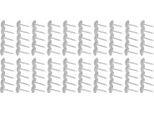 100Pcs Puntine Per Tappezzeria Mobili Interni Decorativi Chiodi Perni Fissaggi Antichi Argento