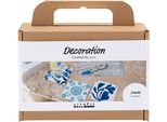 Creativ Company - Set Per Dipingere Sottobicchieri In Porcellana